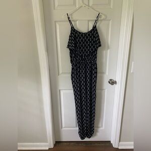 Black and White Jumpsuit, size XL